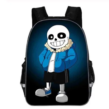 

Undertale Backpack Animal Galaxy Anime Sans Frisk FNAF Pokemon Women Men Casual Boys Girls School Bags Laptop mochila Bagpack
