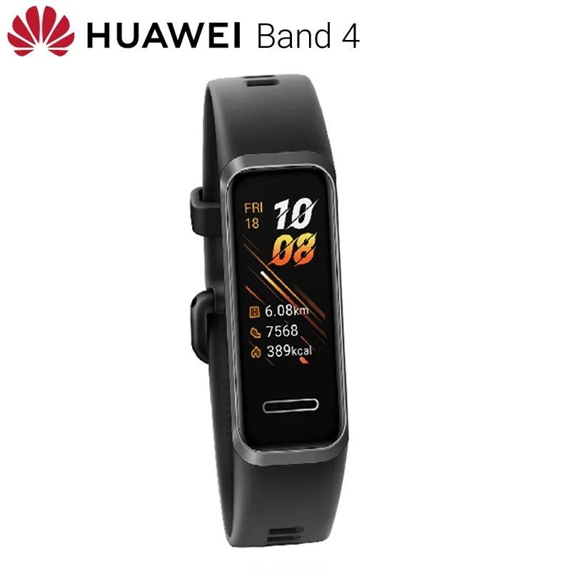 Huawei Band 4 Global Vesion смарт браслетфитнес трекер браслет с измерением давления сердечного здоровье умные электронные часы спортивные смарт браслет Водонепроницаемый браслет для мужские женские