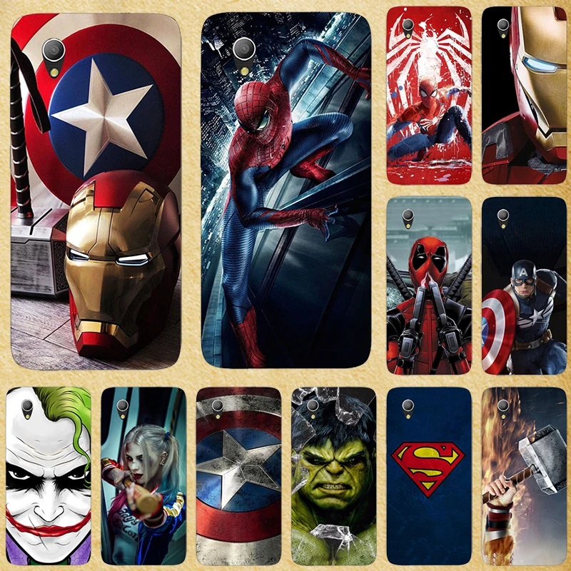 Чехол для телефона Super Hero чехол Alcatel 1 5033D Мягкая силиконовая задняя накладка из