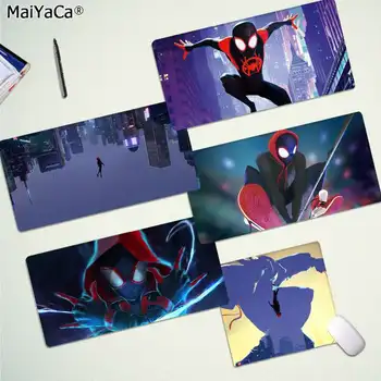 

MaiYaCa Spider-Man Into the Spider-Verse Rubber Mouse Durable Desktop Mousepad Free Shipping Large Mouse Pad Keyboards Mat