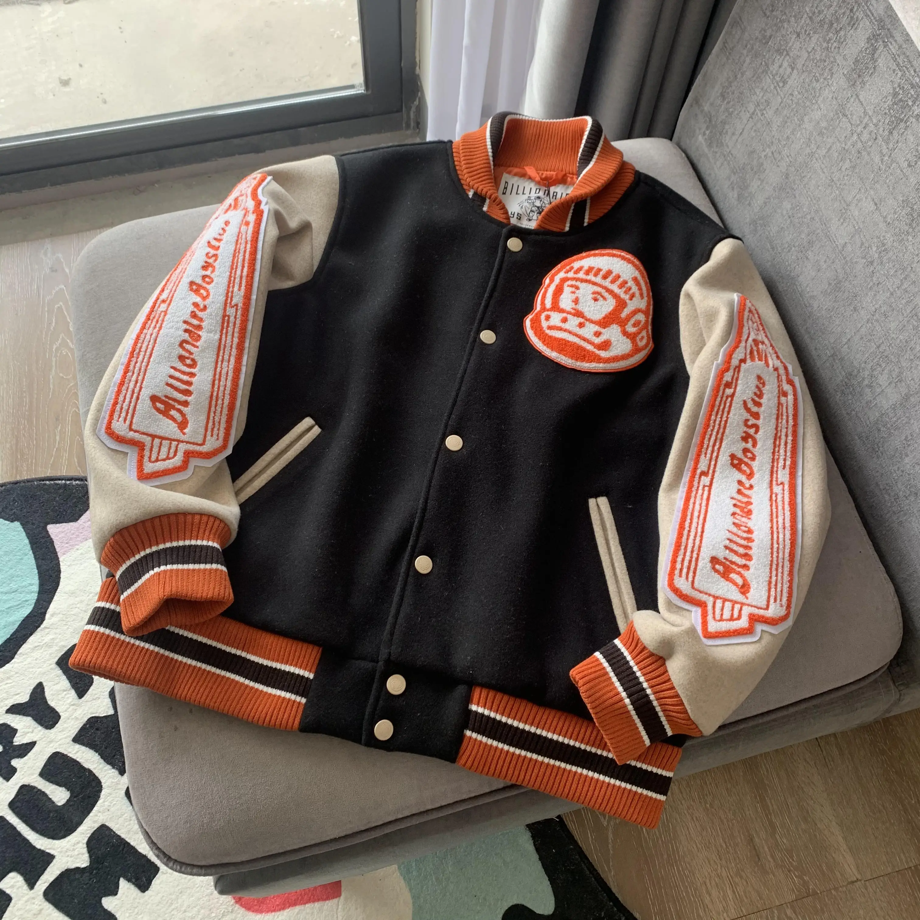 Cotton Jacket Jacket Baseball Uniform 