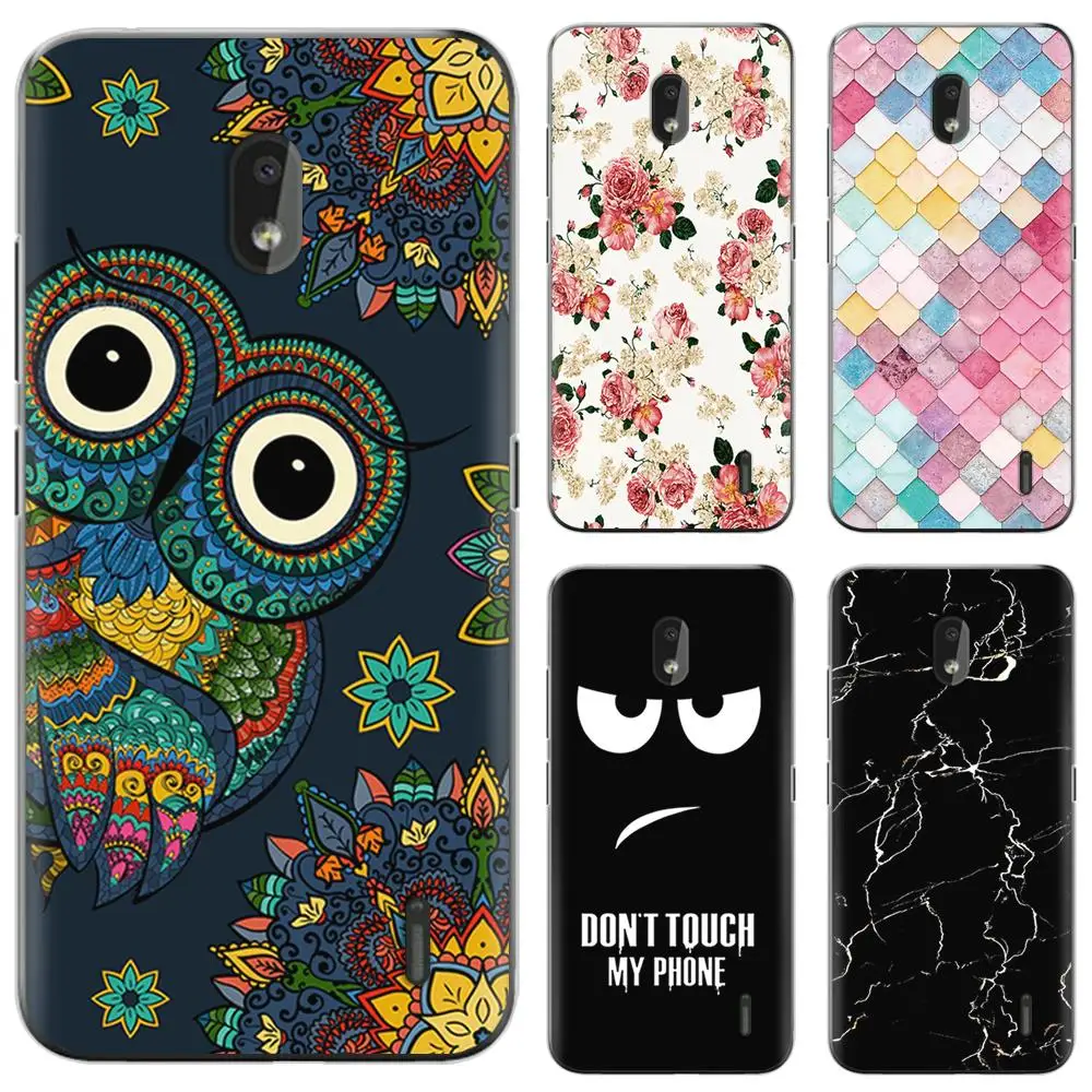 

Anti-knock Back Phone Cover For Nokia 2.2 Colorful Painted Phone Cover Fashionable Design TPU Silicone back Cover