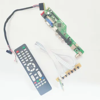 

For B156HTN03.2 B156HTN03.3 T.V56 screen controller drive board LVDS 40Pin WLED 15.6" VGA+HDMI+AV+USB 1920*1080 notebook PC kit