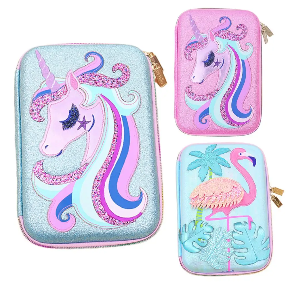 

Exquisite Pencil Case, Students Use Large Capacity Widened Multifunctional Multifunctional Pen Case Stationery Box Pink