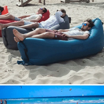 

Air Bed Inflatable Bed Sofa Picnic Airbag Beach Bag Lazy Couch Pad Inflatable Bed Picnic Picnic Cushion Sleeping Pad