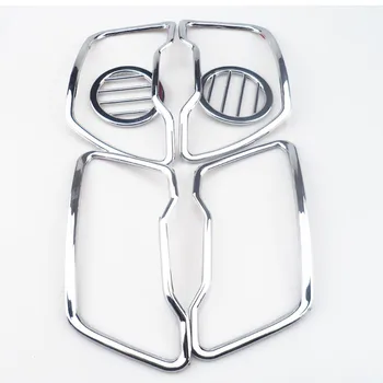 

New 6pcs ABS Chrome Car Interior Air conditioning vent Trim Air Outlet Cover for 2011 2012 2013 2014 2015 Kia Sportage R