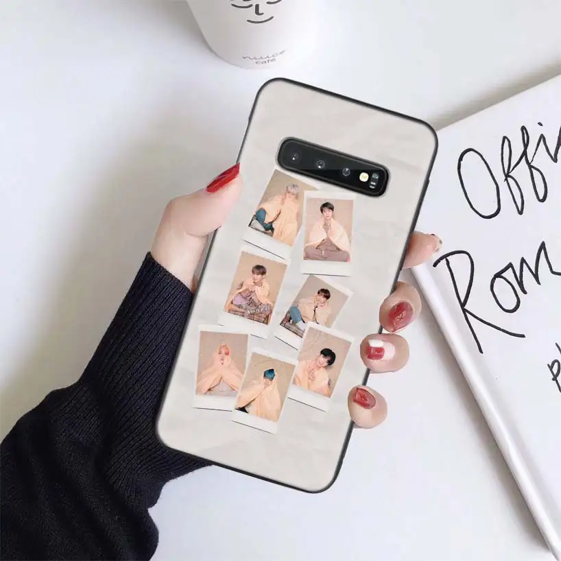 Jungkook Kpop Черный чехол для samsung Galaxy A50 A70 A50S A10S A20S A10 A20E A30 A40 M40 M30S A80 мягкий чехол для телефона - Цвет: BS019-6