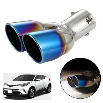 

1pcs Exhaust pipe 1pc 1* Auto Accessories Rear Tip For Toyota C-HR 2016-2019
