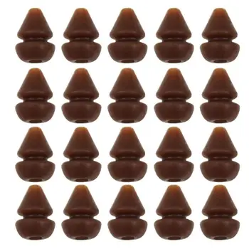 

Hot Sale Plastic Fishing Bait Stopper Beads 20pcs Fishing Beads Plastic Beads Round Fishing Stops Stopper Carp Fishing Gear