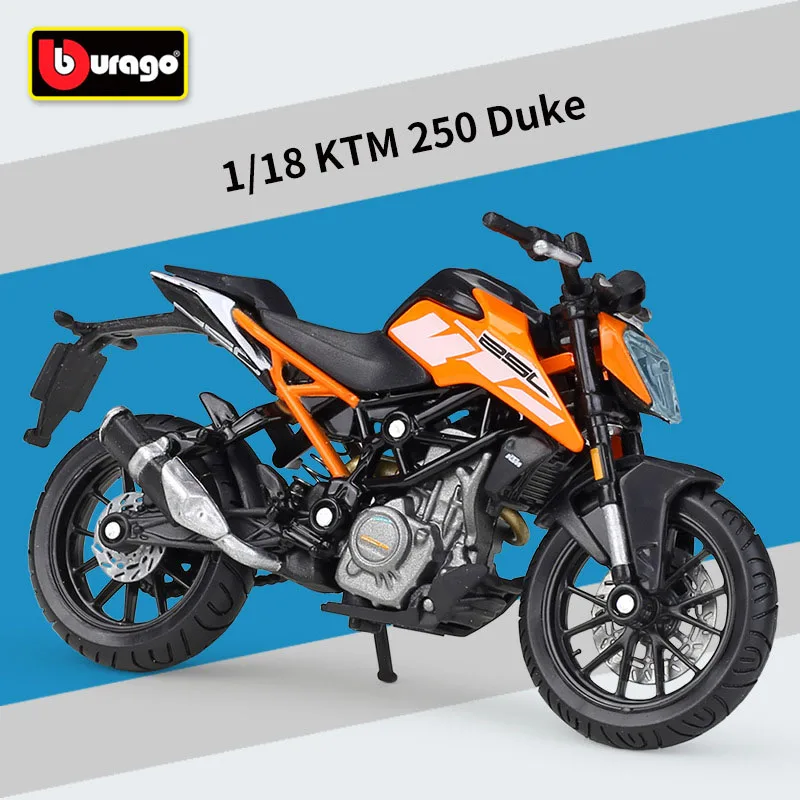 Diecast Alloy 1:18ktm 250 Duke Heavy 