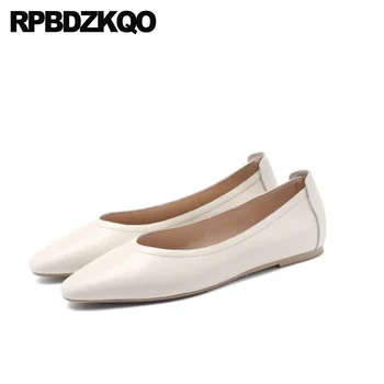 

chinese flats china ladies latest slip on pointed toe genuine leather designer shoes women luxury 2019 high quality lightweight