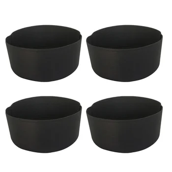 

4pcs Felt Planting Bag Round Planting Pouch Practical Gardening Seedling Bag Portable Plants Cultivation Bag for Garden Store Fa