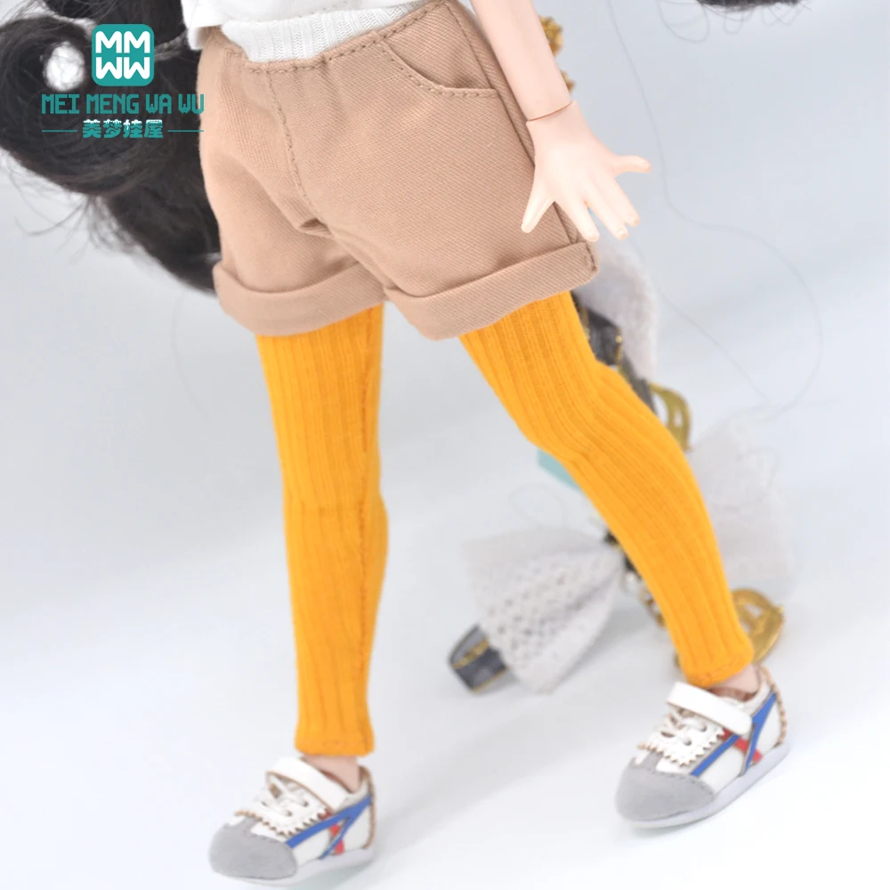Fits Blyth Clothes Azone OB23 OB24 Toys Doll Accessories Fashion Five-Star Vest, Khaki Shorts Sports Shoes