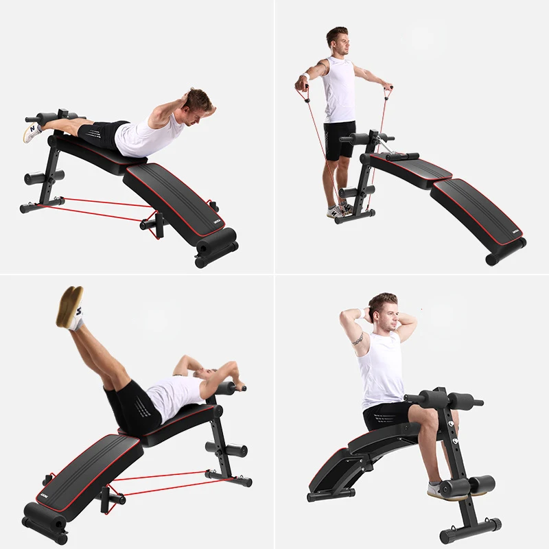Folding Abdominal Board Machine Sit Up Bench Home Gym Fitness Equipment Sport Workout Push Up Weight Training Exercise Muscles Sit Up Benches Aliexpress