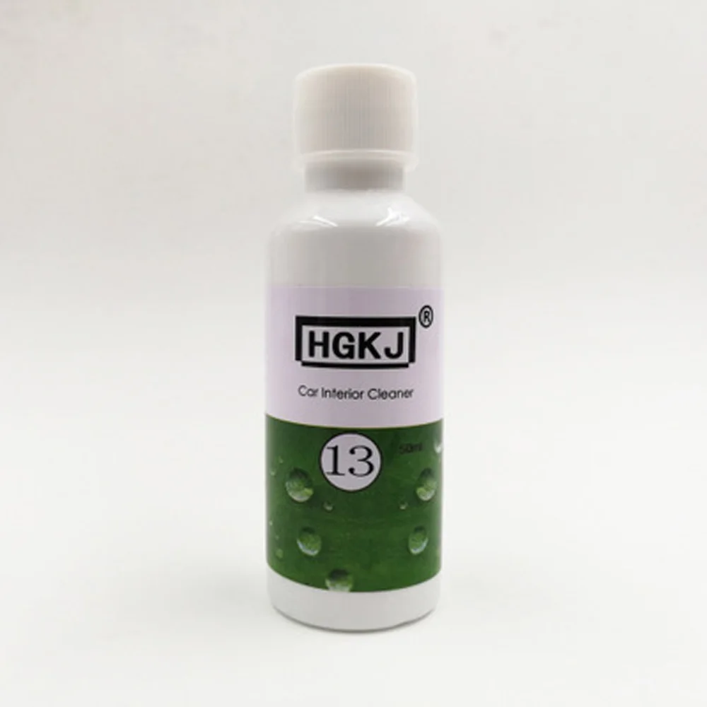 

HGKJ-13 50ML Car Seat Interior Cleaning Cleaner High Concentration Plastic Foam Agent Car Interior Decoration Cleaner New