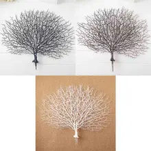 Искусственные цветы веточки кораллов форма павлина дома вечерние Декор свадебного номера