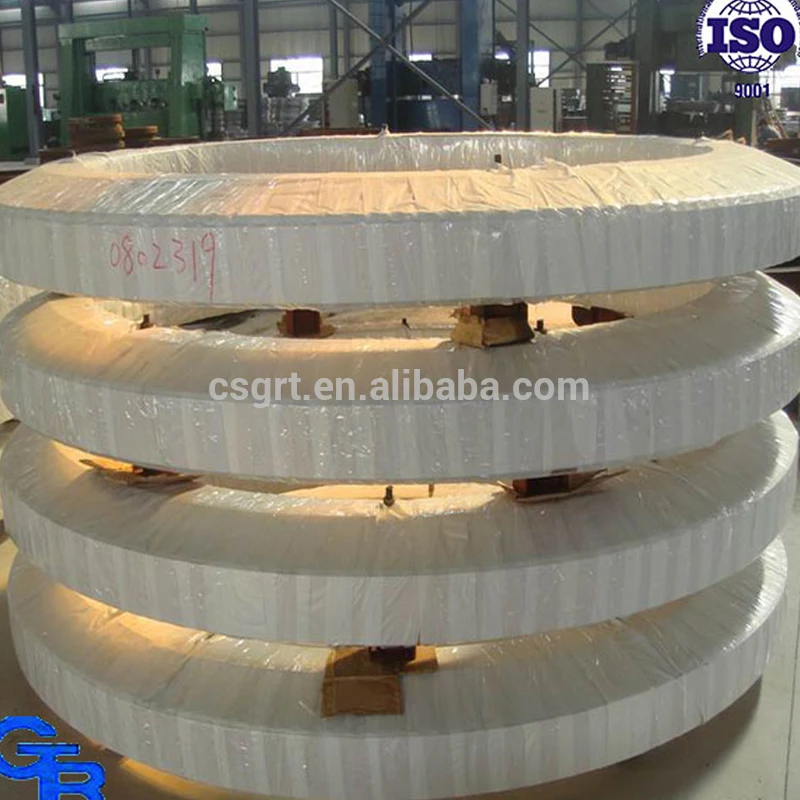 three-row pole slewing bearing woodworking machineTEREX,R200-5worm drive slewing ring