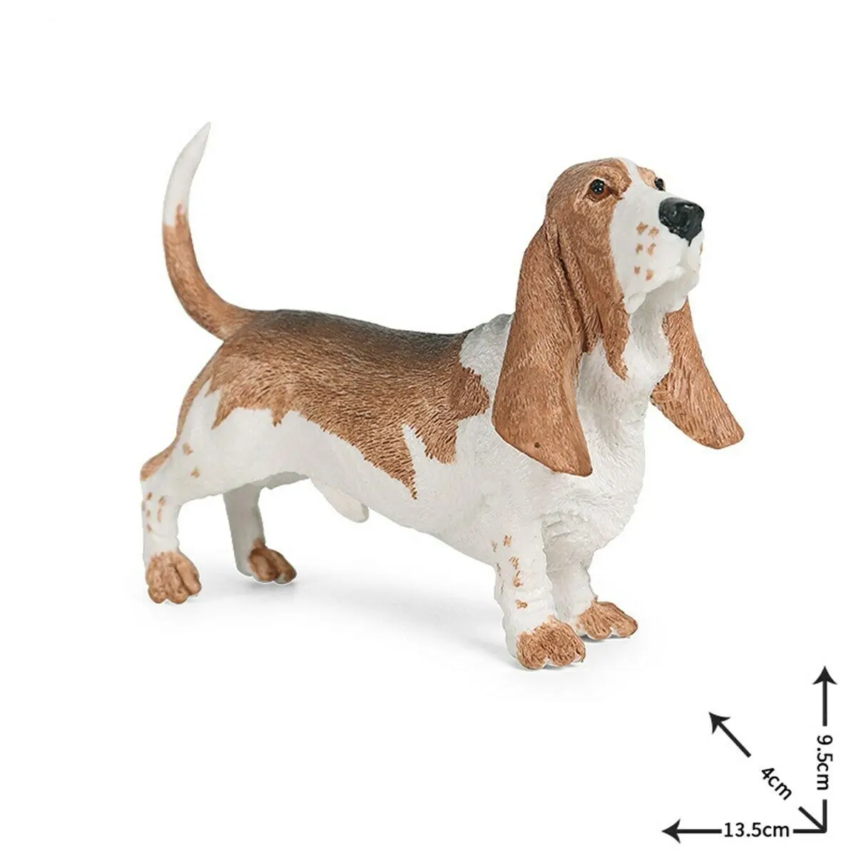Realistic Basset Hound Toy PetMerch