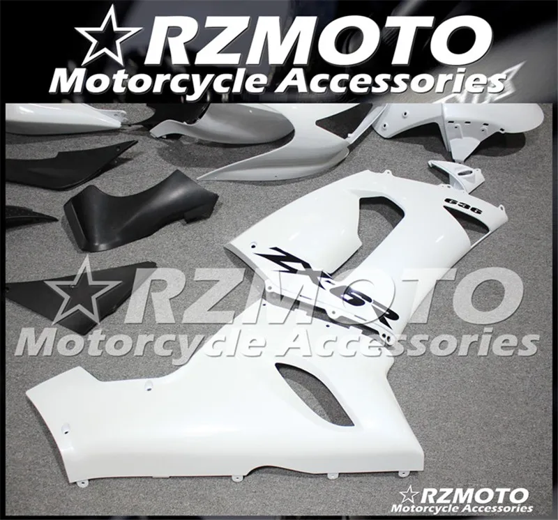 Мотоциклетный обтекатель abs Подходит для Kawasaki ZX6R 636 ZX-6R 2005 2006 корпусные детали пресс-форм Магазин № 0332