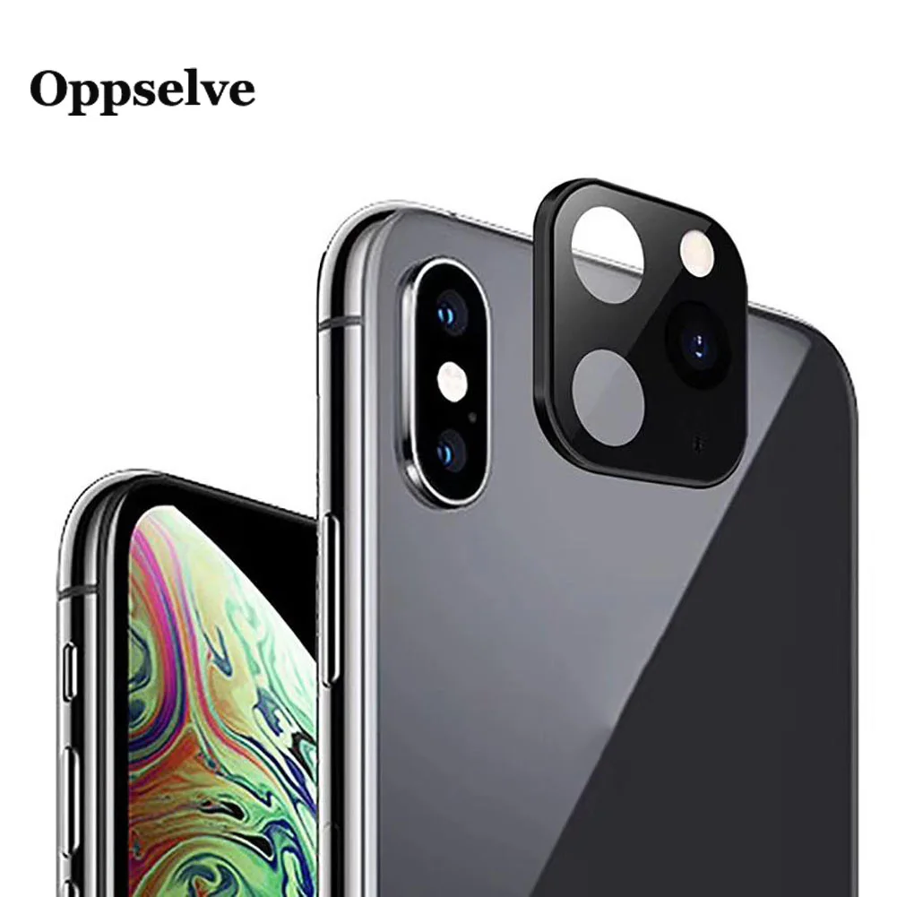 

Fake Camers Lens Sticker Cover Change for iPhone 11 Pro Camera Lens Protection Film Glass for iPhone X XS MAX Camera Lens Glass