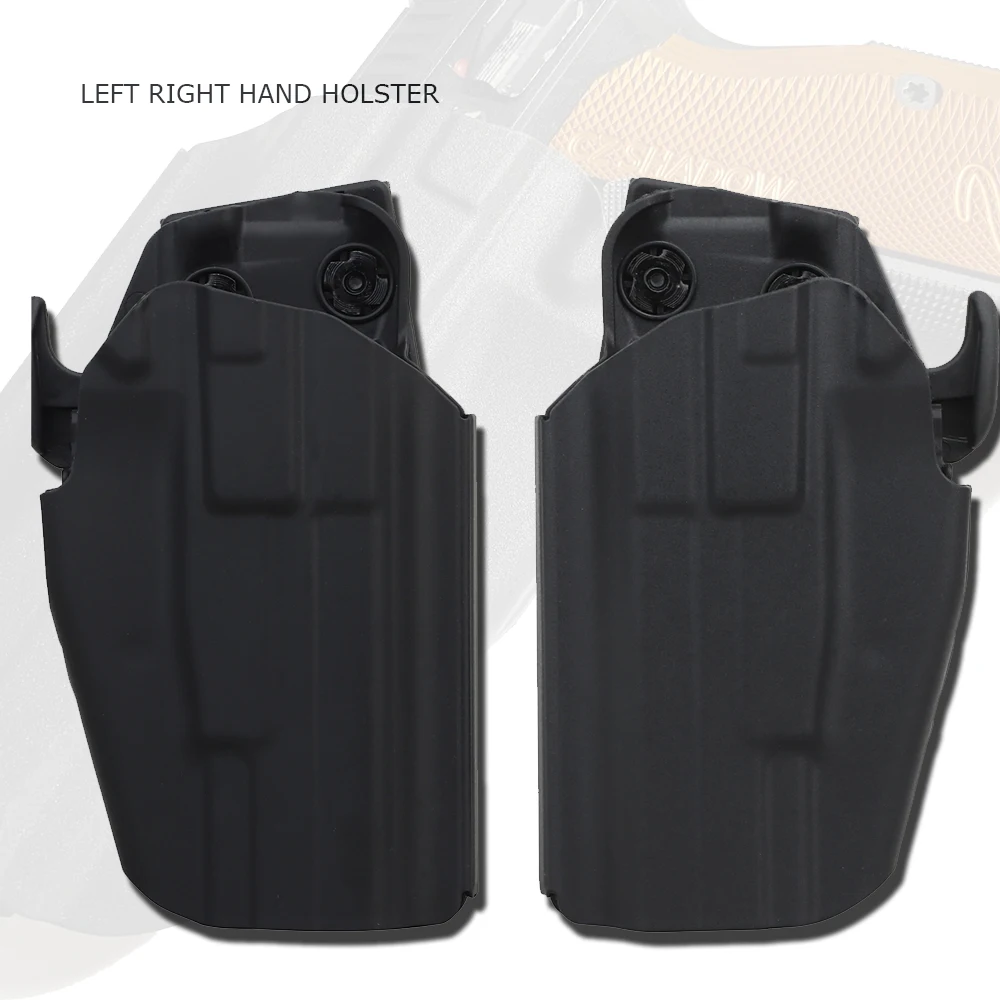 

Tactical Left Right Hand Pistol Holster For Glock 17 20 21 22 31 H&K S&W M&P SIG Taurus Series Quick Draw Airsoft Gun Holsters