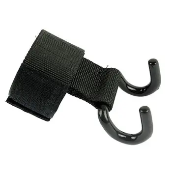 

Cover Black Wrist Straps Grips Gloves Steel Multi-Function 2Pcs Force Training Assistance Hook Adjustable Support Gym