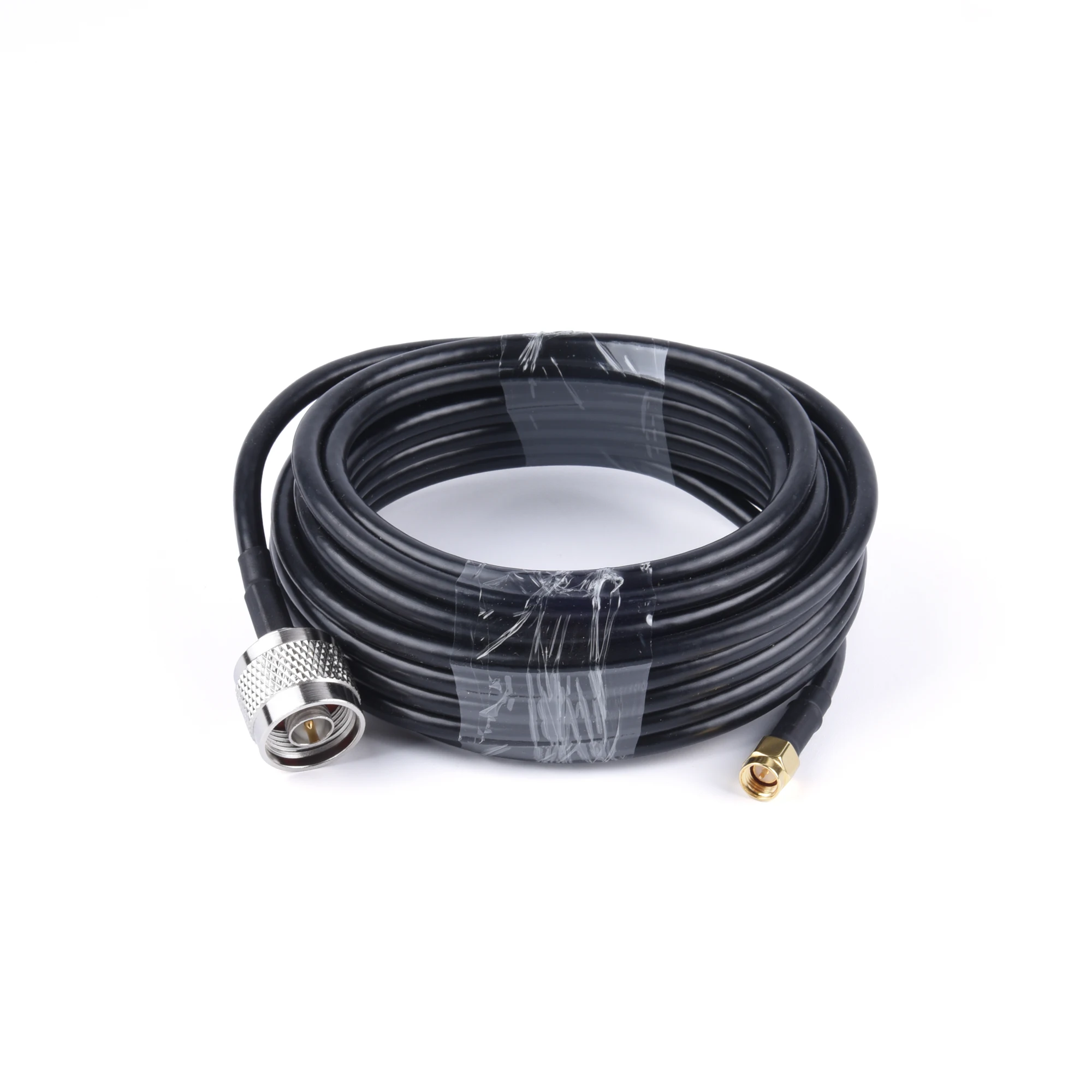 RG58/50-3 RF 동축 케이블 SMA 남성-남성 연장선 1/5/10/15/20/30M-4G LTE 장치/전화 안테나용 고성능