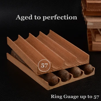 

Cigar Companion Spanish Cedar Lumber Venner Cigar Tray for Cigar humidor New Arrival Cigar Case 4 Slots Cigar Accessory on Sale