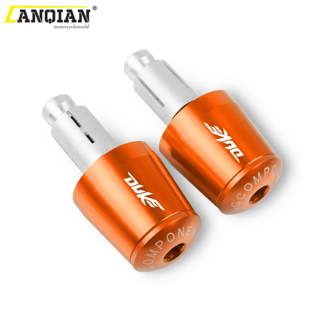 Universal Motorcycle Handlebars Grips Ends Bar Ends Handlebars Caps FOR KTM DUKE 125 200 390 790 690 790 ADVENTURE - Цвет: duke