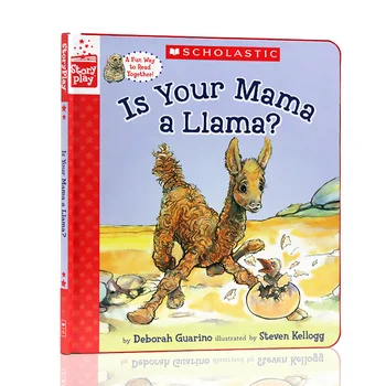 

English Picture Book Is Your Mama A Llama Scholastic English Baby Bedtime Story Book Montessori Educational Toys for Children