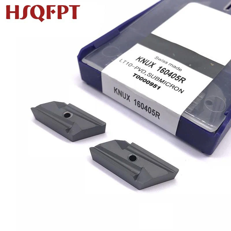 10 шт. KNUX160405R NN LT10 карбидные вставки внешний последний резак токарный инструмент ЧПУ механический резак карбид вольфрама
