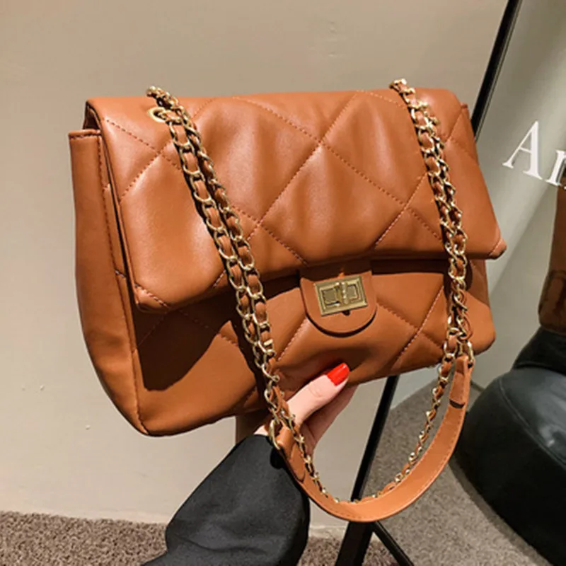 Вместительные сумки для женщин новый стиль 2021 ромбовидная Сетчатая Сумка модная