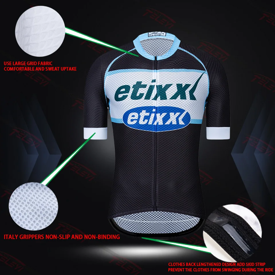 Мужская одежда Pro Team Лето Велоспорт Джерси дышащий Ropa Ciclismo Hombre триатлонный обтягивающий костюм короткий рукав велосипедная форма