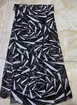 

nice looking feather embroidery tulle mesh lace fabric DiuDiu-18.6811 with good quality for party dress
