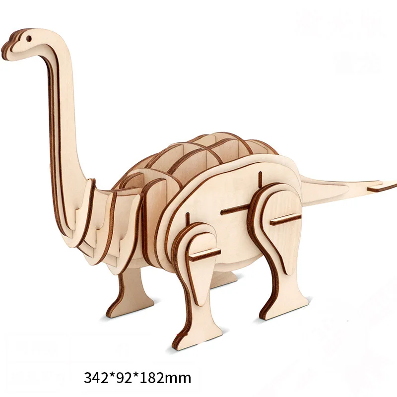 3d puzzles toys for Children's handmade toys Stereo dinosaur model 3d diy puzzle puzzles for kids interactive toy