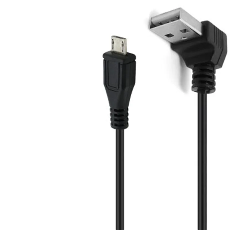 USB 마이크로 USB 수-USB 수 데이터 충전 커넥터 케이블, 상하좌우 90 도 각도, 태블릿용, 5 피트 1m, 25cm, 50cm