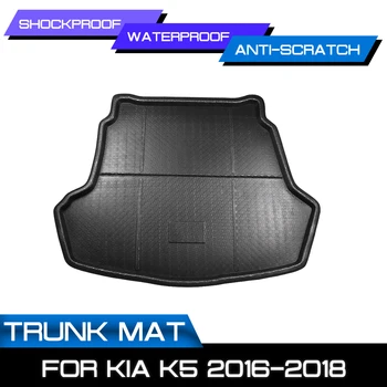 

Car Floor Mat Rear Trunk Anti-mud Cover Carpet For KIA K5 2016 2017 2018