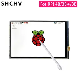 Raspberry Pi 4 Модель B сенсорный экран 3,5 дюймов TFT lcd 480*320 пикселей дисплей 3,5-дюймовый монитор для Raspberry Pi 3 3B Plus 2B