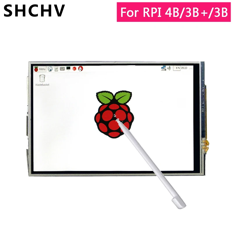 Raspberry Pi 4 с сенсорным экраном 3 5 дюйма TFT LCD 480*320 дисплей монитор для Model B 3B Plus |