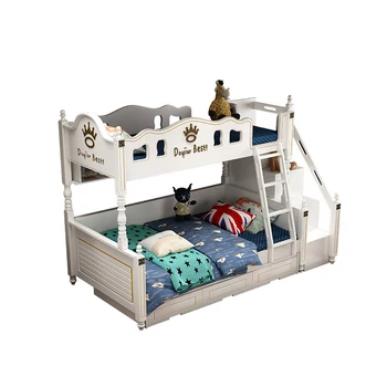 

Children Beds Kids Solid Wood Double Layer Bed Bunk Bed Sets For Kids