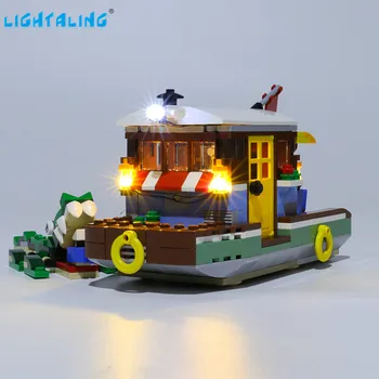 

Lightaling Led Light Kit For Creator Riverside Houseboat Toys Building Blocks Compatible With 31093 ( Lighting Set Only )