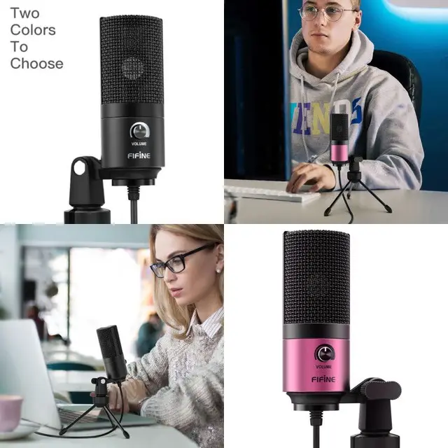 FIFINE USB Mikrofon für professionelle Tonaufnahmen 5