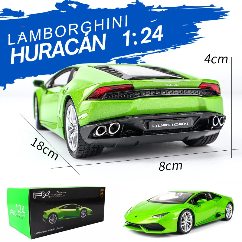 Welly 1:24 Lamborghini LP610 автомобиль сплав модель автомобиля моделирование автомобиля украшение коллекция подарок игрушка Литье модель игрушка для мальчиков