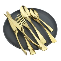 Description Picture 4 of itemRainbow Cutlery Set 18/10 Stainless Steel Dinnerware Set Knife Dessert Fork Dessert Spoon Dinner Set Kitchen Party Tableware Set