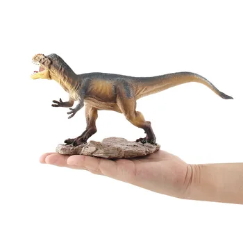 

Jurassic Dinosaur World Simulation Yutyrannus Model Soft PVC Plastic Hand Painted Animal Collection Toys for Children Gift
