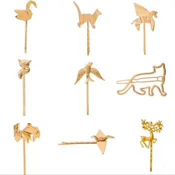 

Hairpin For Girls Women Hearwear Cat Dog Unicorn Deer Animals Sweet and Sweet Children Hair Accessories Fashion Gift Hairgrip Ha