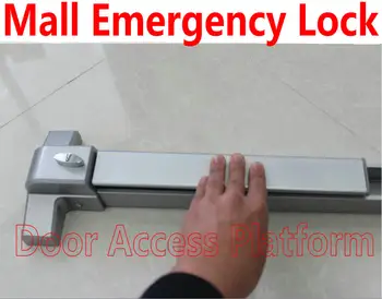

Shopping Mall's Emergency Lock,Steel case Baking varnish Lock Door Fireproof Lock KTV Fire-Proof door access controller lock kit