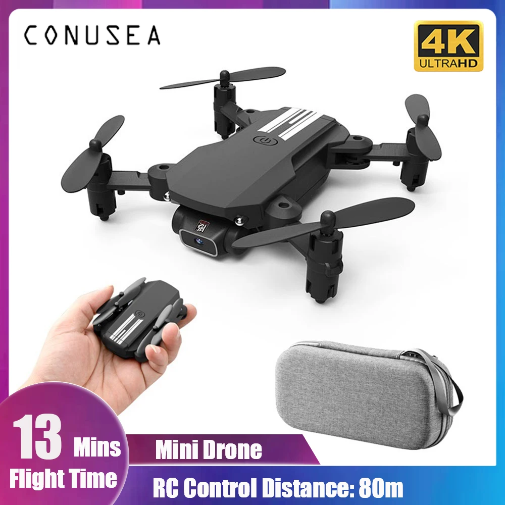 

LS-MINI Mini Quadcopter 4K with Camera drone Folding RC Quadcopter Gesture Photo RC Helicopter Gravity Induction pocket dron toy