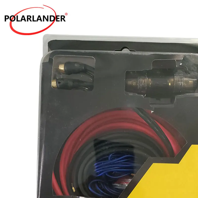 Car Audio Wires Amplifier Installation Kit AMP Power Cable 1500W 10GA Subwoofer Speaker With AGU FUSE High quality Pure copper
