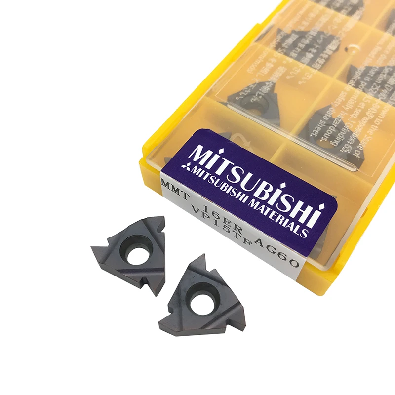 

10PCS MMT 16ER AG60 VP15TF External Turning Tools Carbide insert Lathe cutter Tool Tokarnyy turning insert